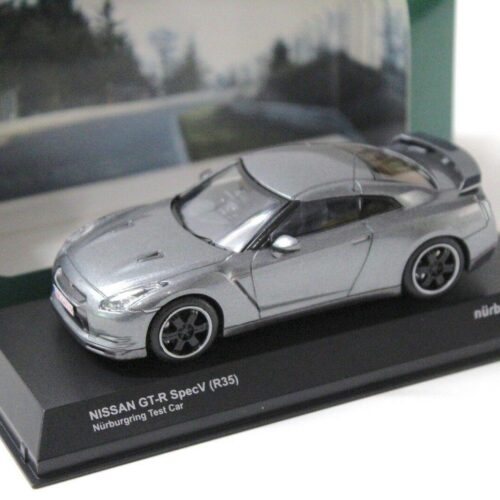 1:43 Kyosho Nissan GT-R SpecV R35 Nürburgring Test Car grey
