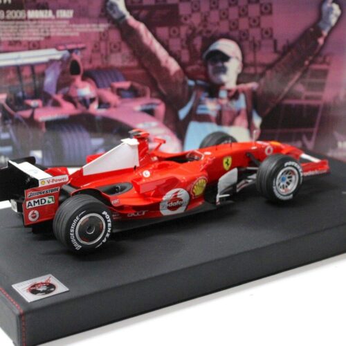 1:18 Hot Wheels Ferrari 248 F1 GP Monza 2006 M.Schumacher