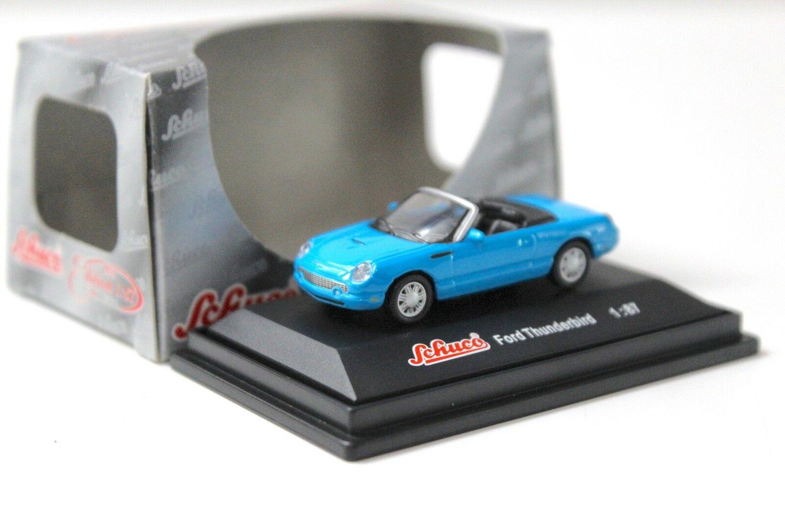 ID 42499 orig.jpg 1:87 Schuco Ford Thunderbird Convertible blue
