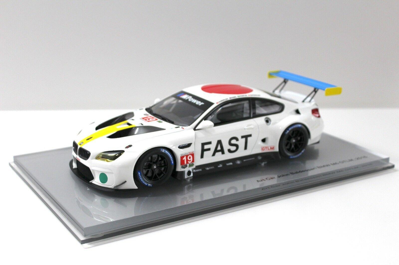 1:18 Kyosho BMW M6 GTLM 2016 ART CAR John Baldessari DEALER VERSION