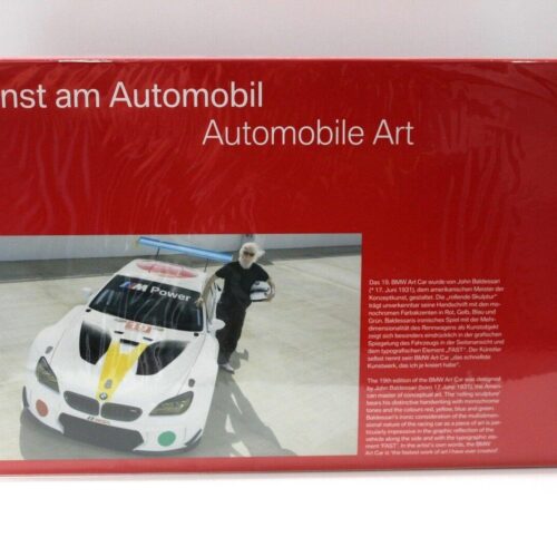 1:18 Kyosho BMW M6 GTLM 2016 ART CAR John Baldessari DEALER VERSION