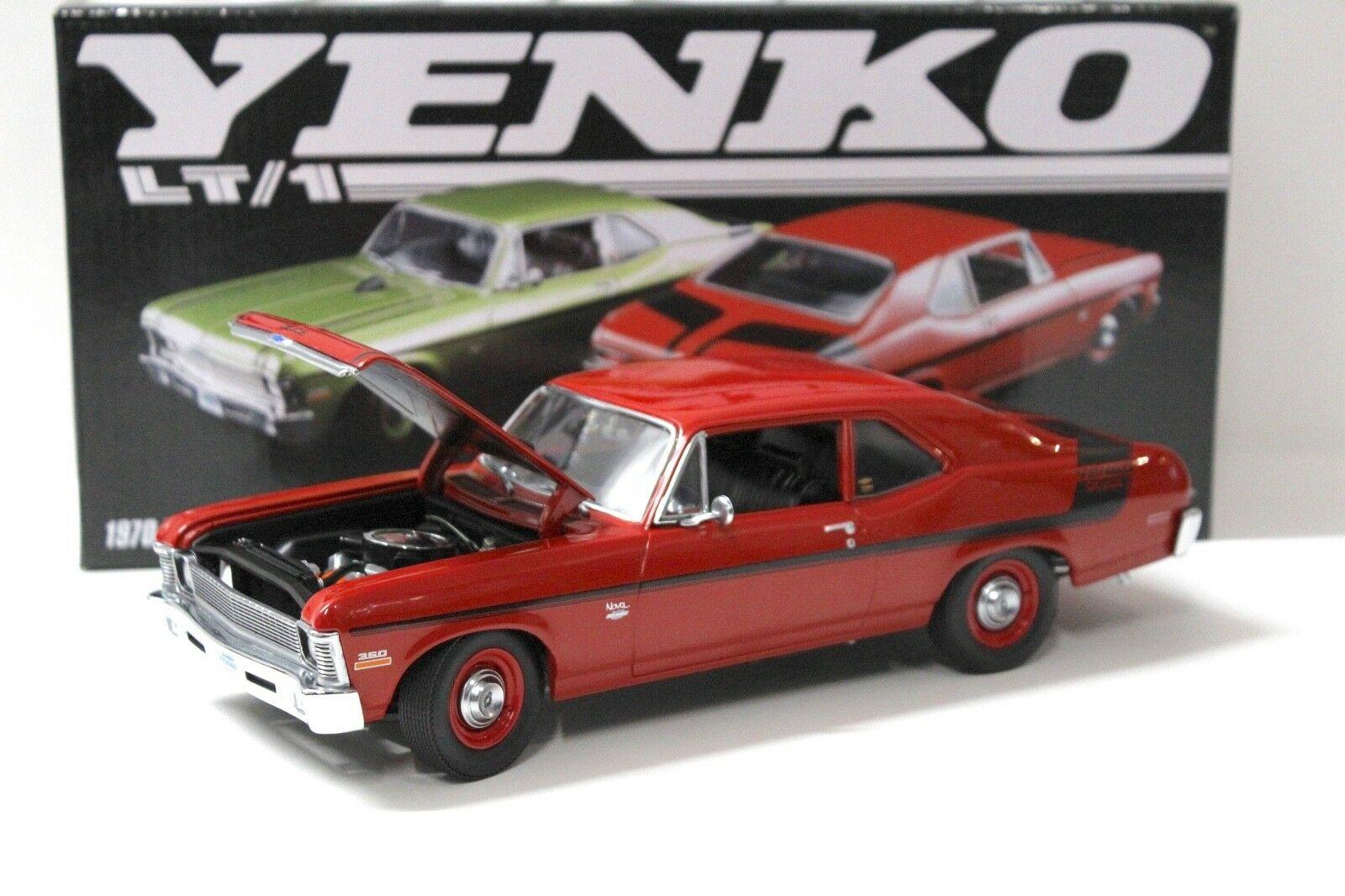 1:18 GMP Chevrolet Nova LT/1 Yenko Deuce Cranberry red