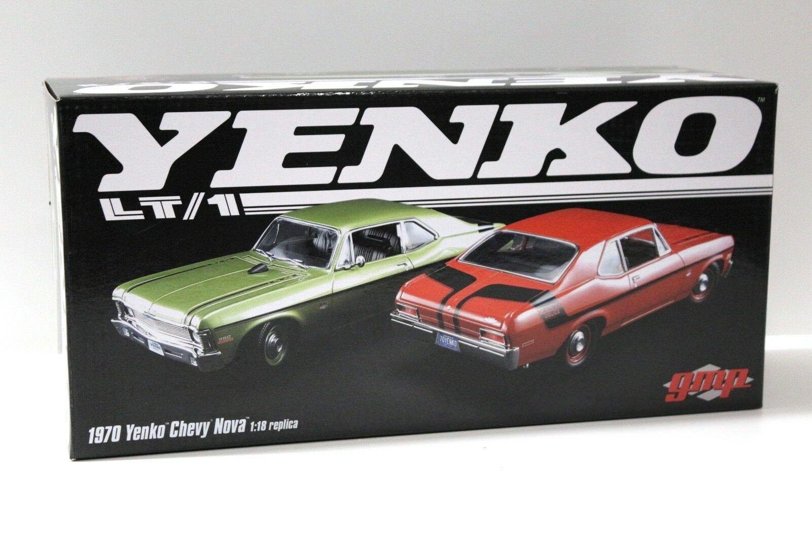 1:18 GMP Chevrolet Nova LT/1 Yenko Deuce Cranberry red