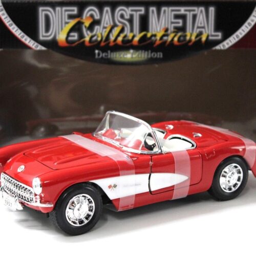 1:18 Yatming Chevrolet Corvette 1957 red/ white