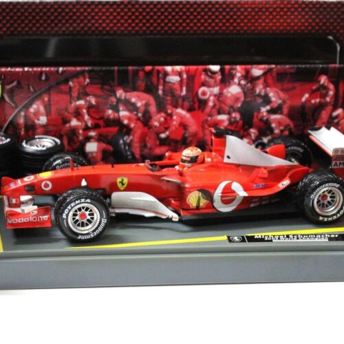 1:18 Hot Wheels F1 Ferrari F2003 M.Schumacher 2003 World Champion