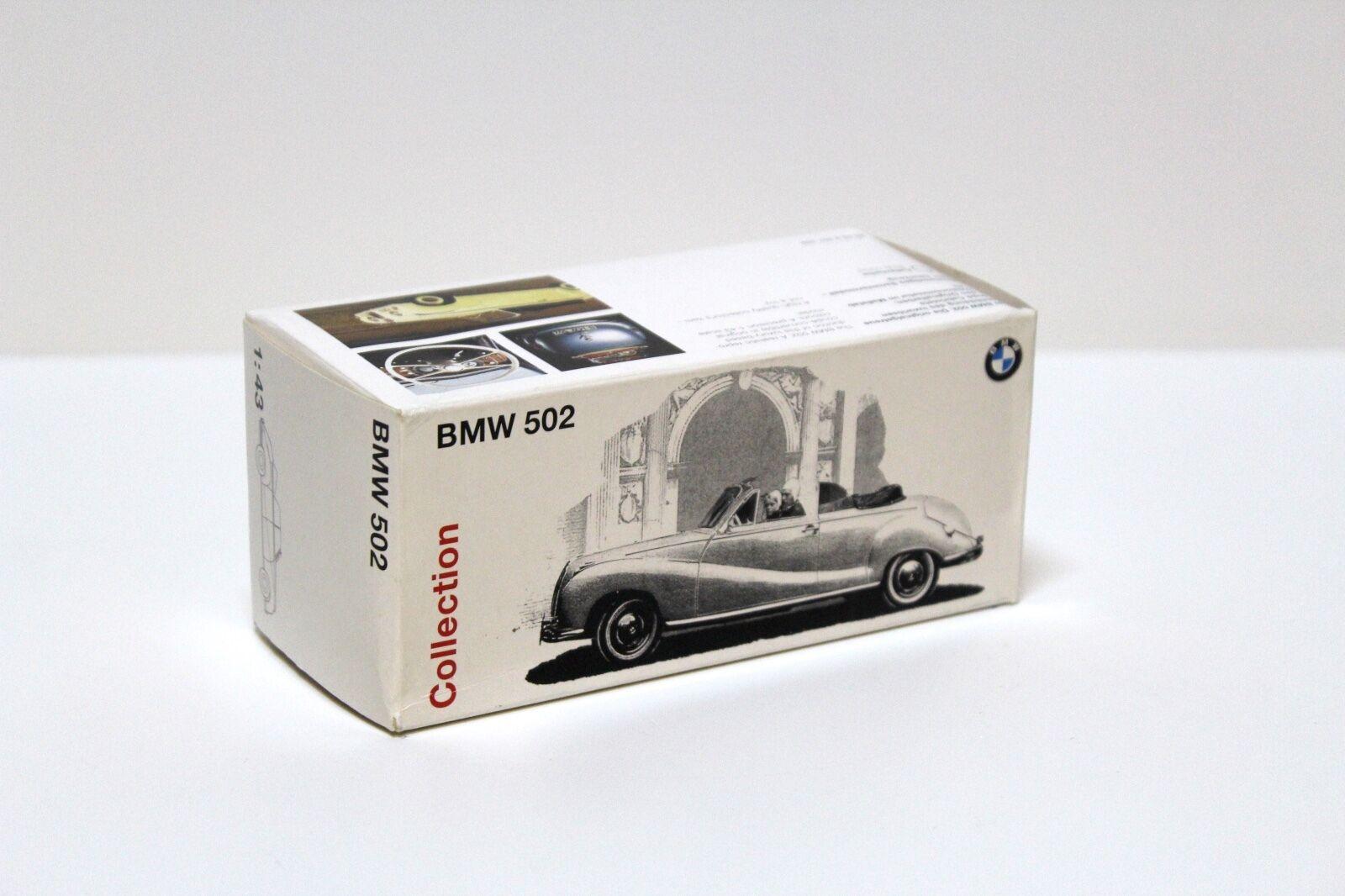 1:43 Detail Cars BMW 502 Cabrio beige DEALER VERSION
