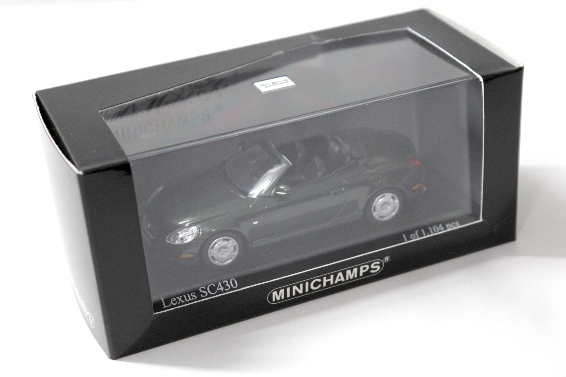 1:43 Minichamps Lexus SC 430 Cabriolet 2001 green metallic