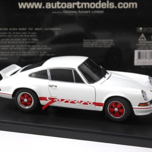1:18 AUTOart Porsche 911 Carrera RS 2.7 white/ red 1973