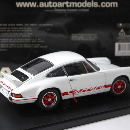 1:18 AUTOart Porsche 911 Carrera RS 2.7 white/ red 1973