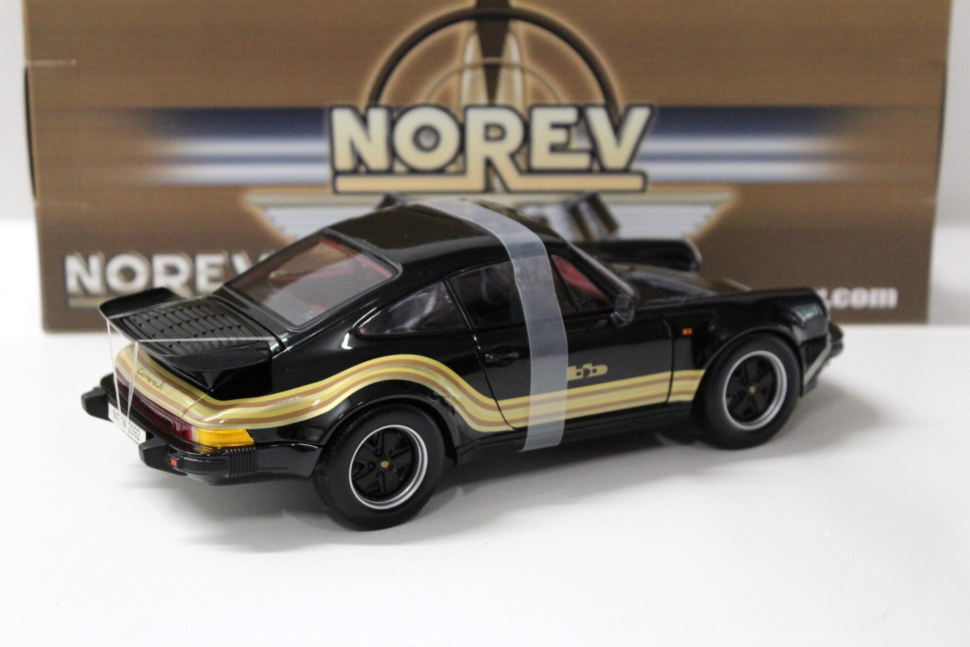 1:18 Norev Porsche 911 Turbo 3.3L Coupe Buchmann B&B Design black