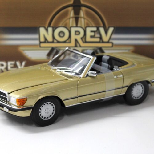 1:18 Norev Mercedes 300SL Cabriolet W107 gold metallic