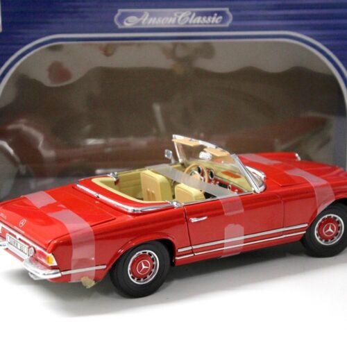 1:18 Anson Mercedes 280SL Cabrio Pagode red