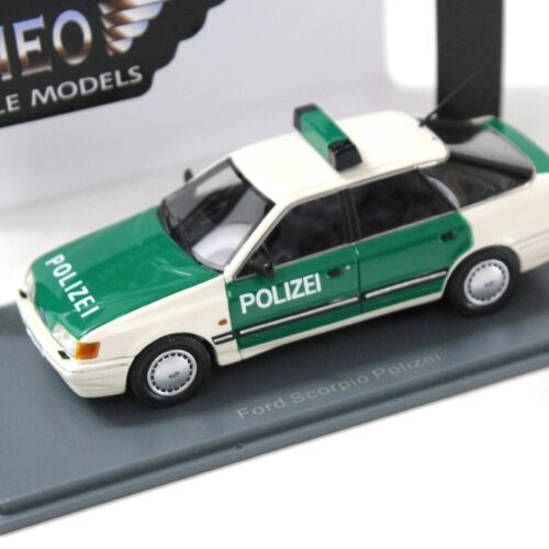 1:43 NEO Ford Scorpio MK1 POLIZEI white/ green