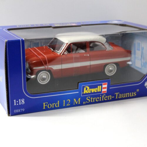 1:18 Revell Ford 12M "Streifen-Taunus" red/ white - Image 4