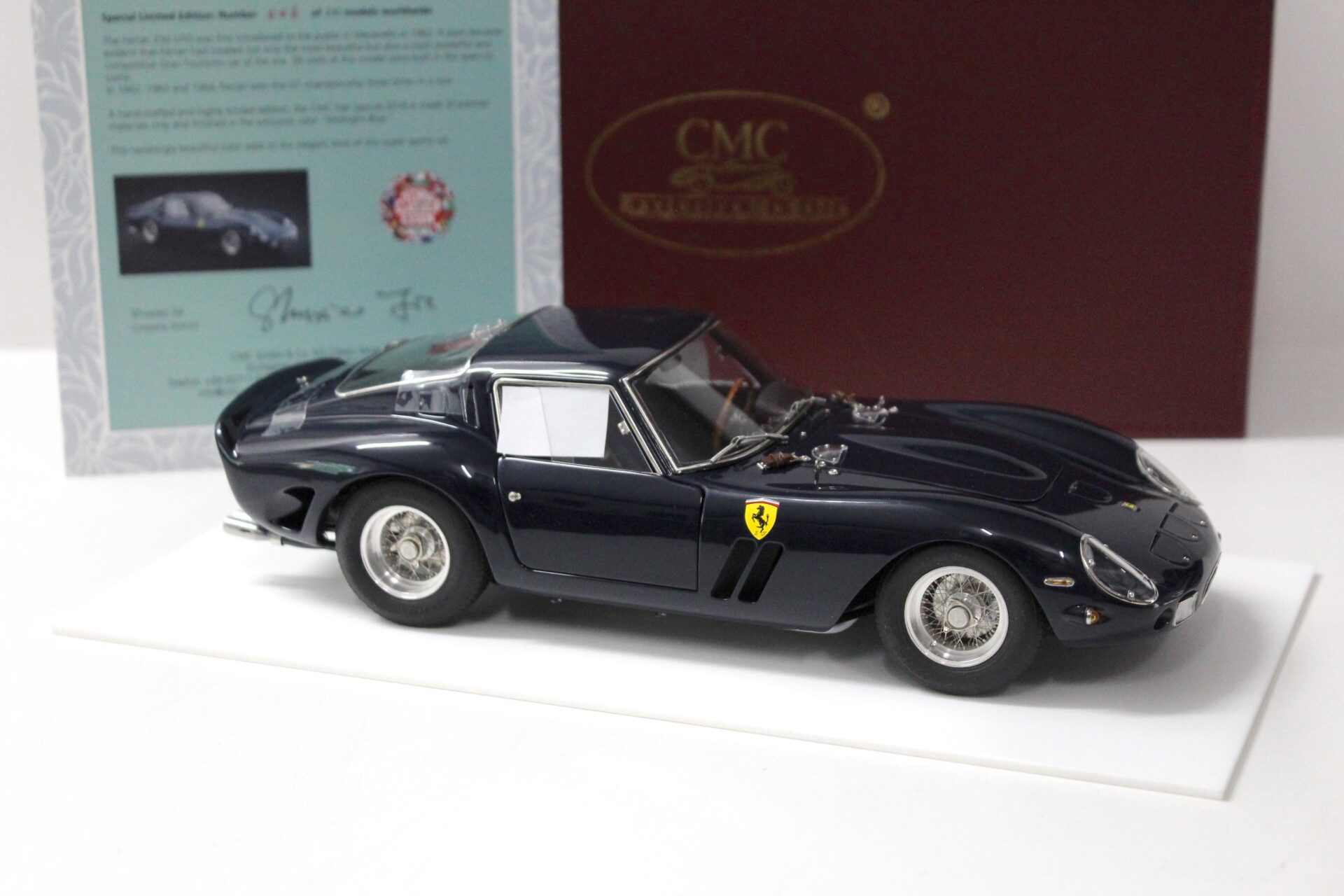 1:18 CMC Ferrari 250 GTO Midnight blue 1962 M-168 *Techno Classica 2016*