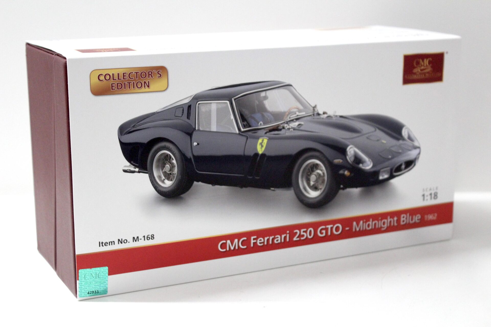 1:18 CMC Ferrari 250 GTO Midnight blue 1962 M-168 *Techno Classica 2016*