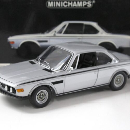 1:18 Minichamps BMW 3.0 CSL Coupe silver 1972