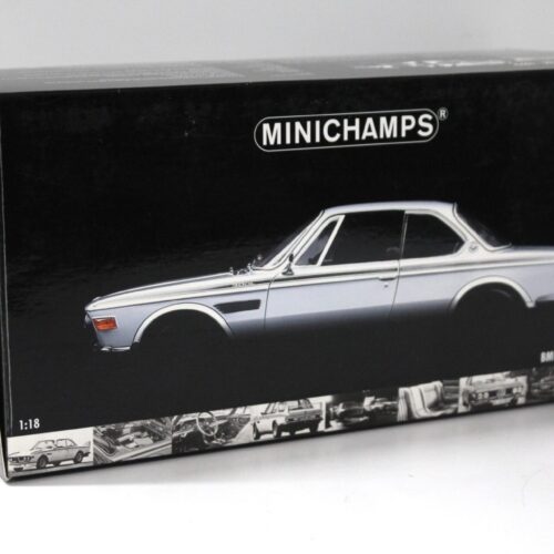 1:18 Minichamps BMW 3.0 CSL Coupe silver 1972