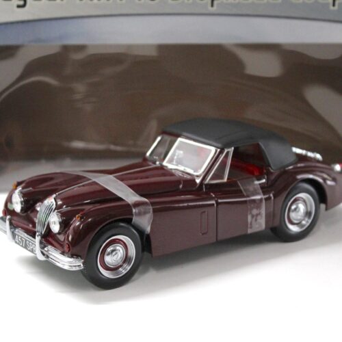 1:18 SunStar Jaguar XK140 Drophead Coupe Maroon