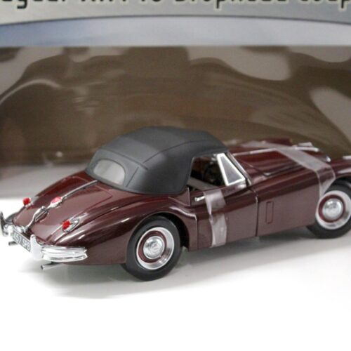 1:18 SunStar Jaguar XK140 Drophead Coupe Maroon
