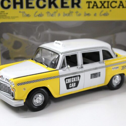 1:18 SunStar 1981 Atlanta Checker Cab TAXI yellow/ white