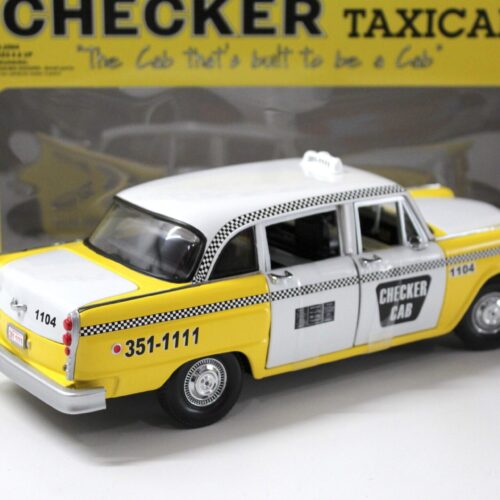 1:18 SunStar 1981 Atlanta Checker Cab TAXI yellow/ white