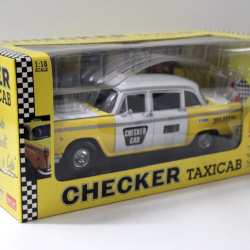 1:18 SunStar 1981 Atlanta Checker Cab TAXI yellow/ white