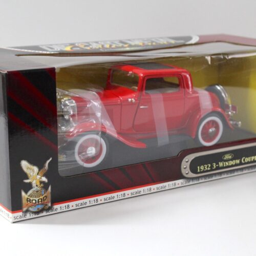 1:18 Road Signature 1932 Ford 3-Window Coupe red
