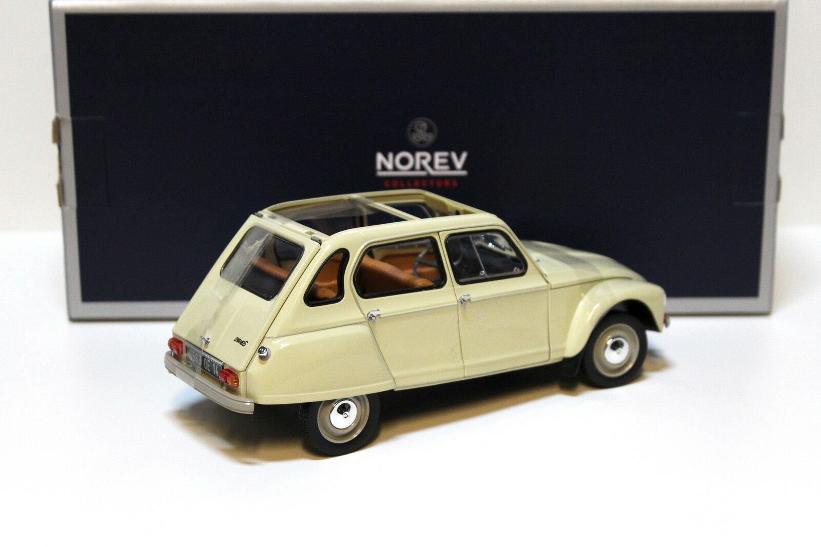 1:18 Norev Citroen Dyane 6 Erable beige 1970