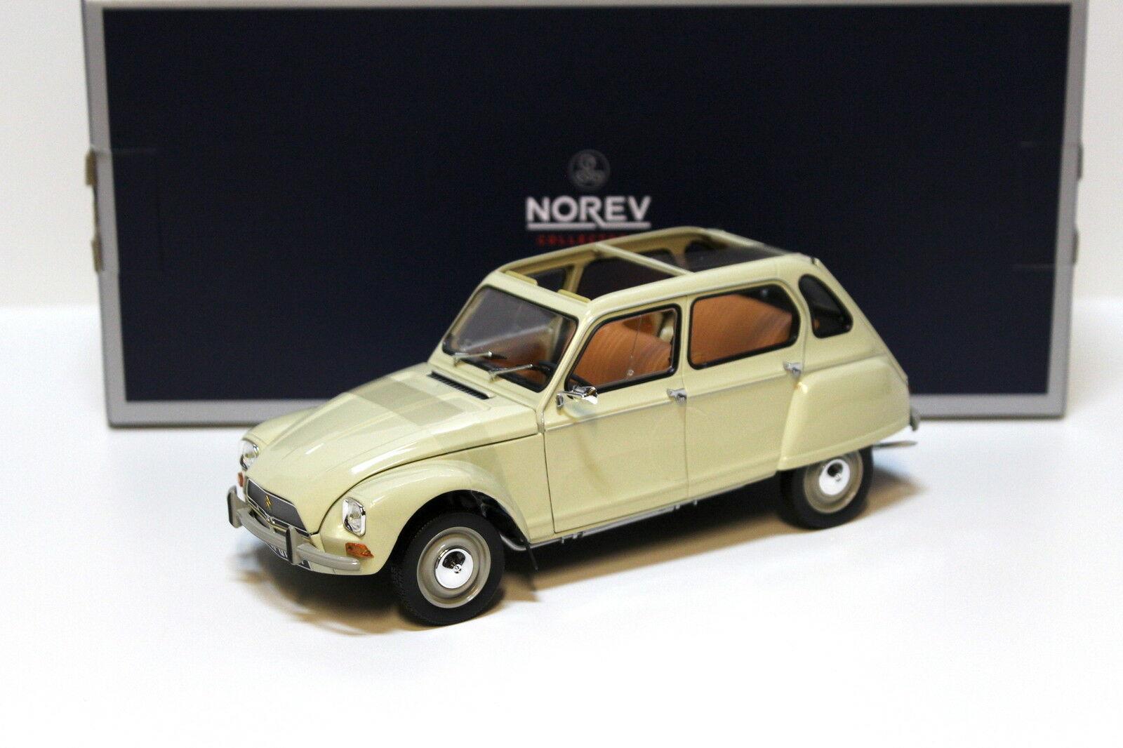 1:18 Norev Citroen Dyane 6 Erable beige 1970