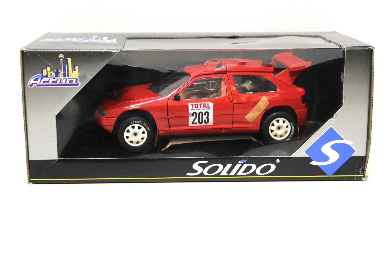 1:18 Solido Citroen ZX 203 Rally red #203
