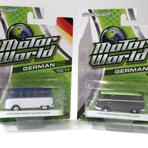 1:64 Greenlight Motor World *Series 14* VW, Ford - 6 pcs SET