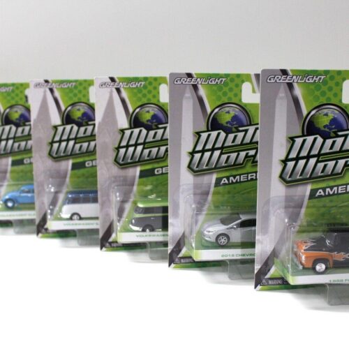 1:64 Greenlight Motor World *Series 14* VW, Ford - 6 pcs SET