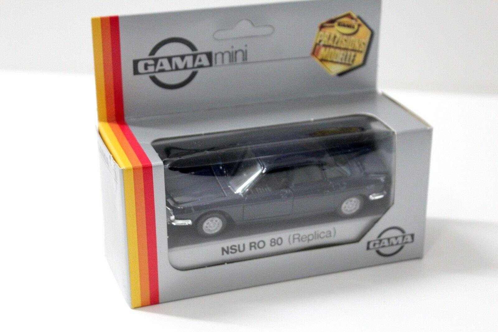 1:43 Gama NSU RO 80 (Replica) dark blue