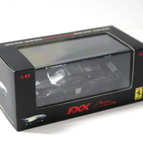 1:43 Hot Wheels Elite Ferrari FXX #30 Schumacher Edition black