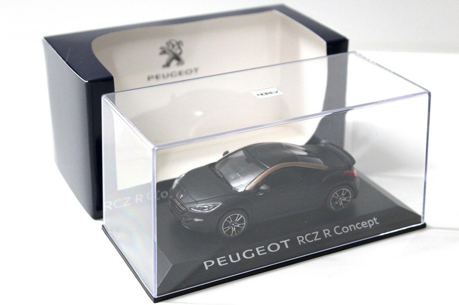1:43 Norev Peugeot RCZ R Concept matt black DEALER VERSION