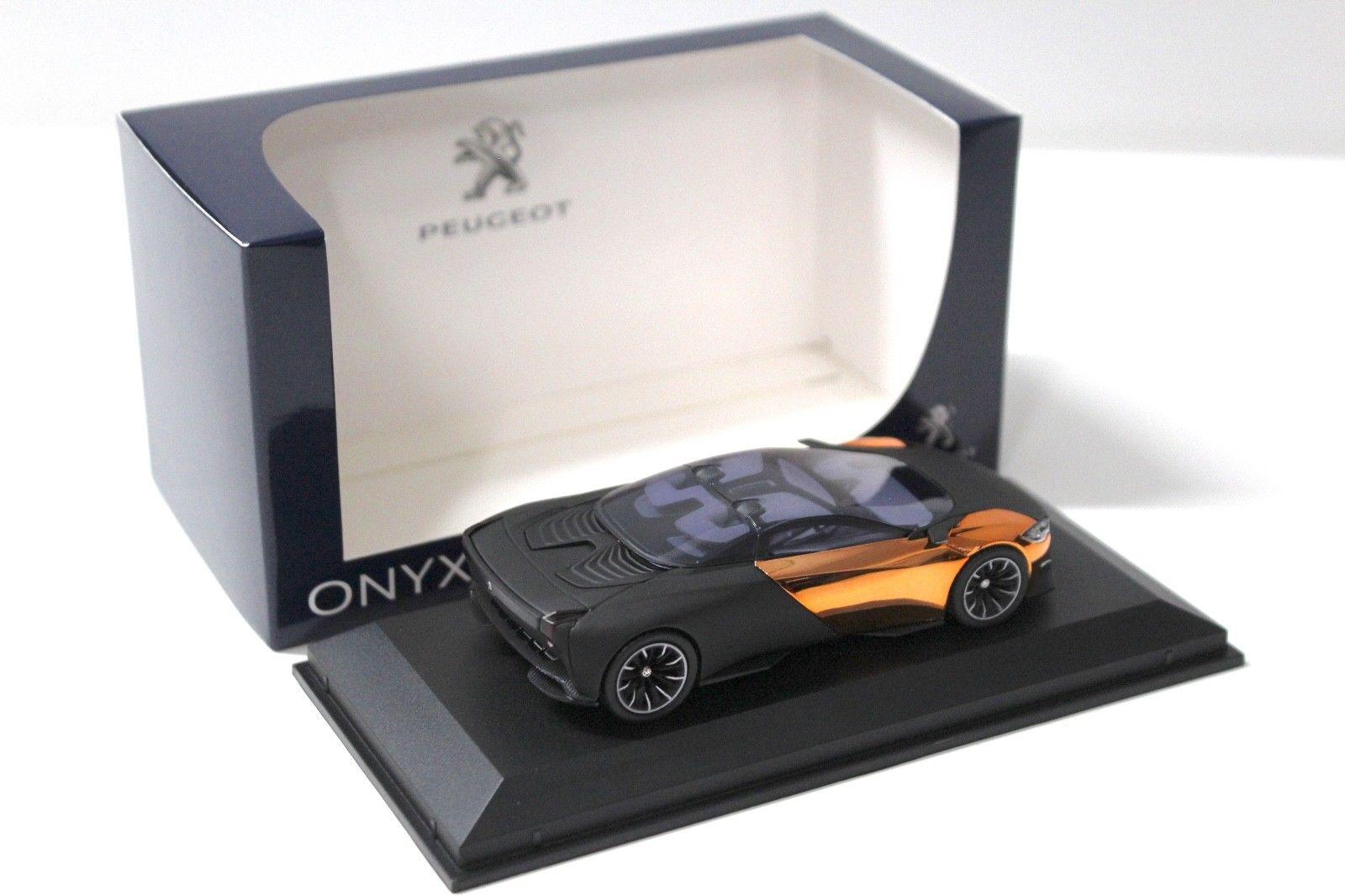 1:43 Norev Peugeot ONYX matt black DEALER VERSION