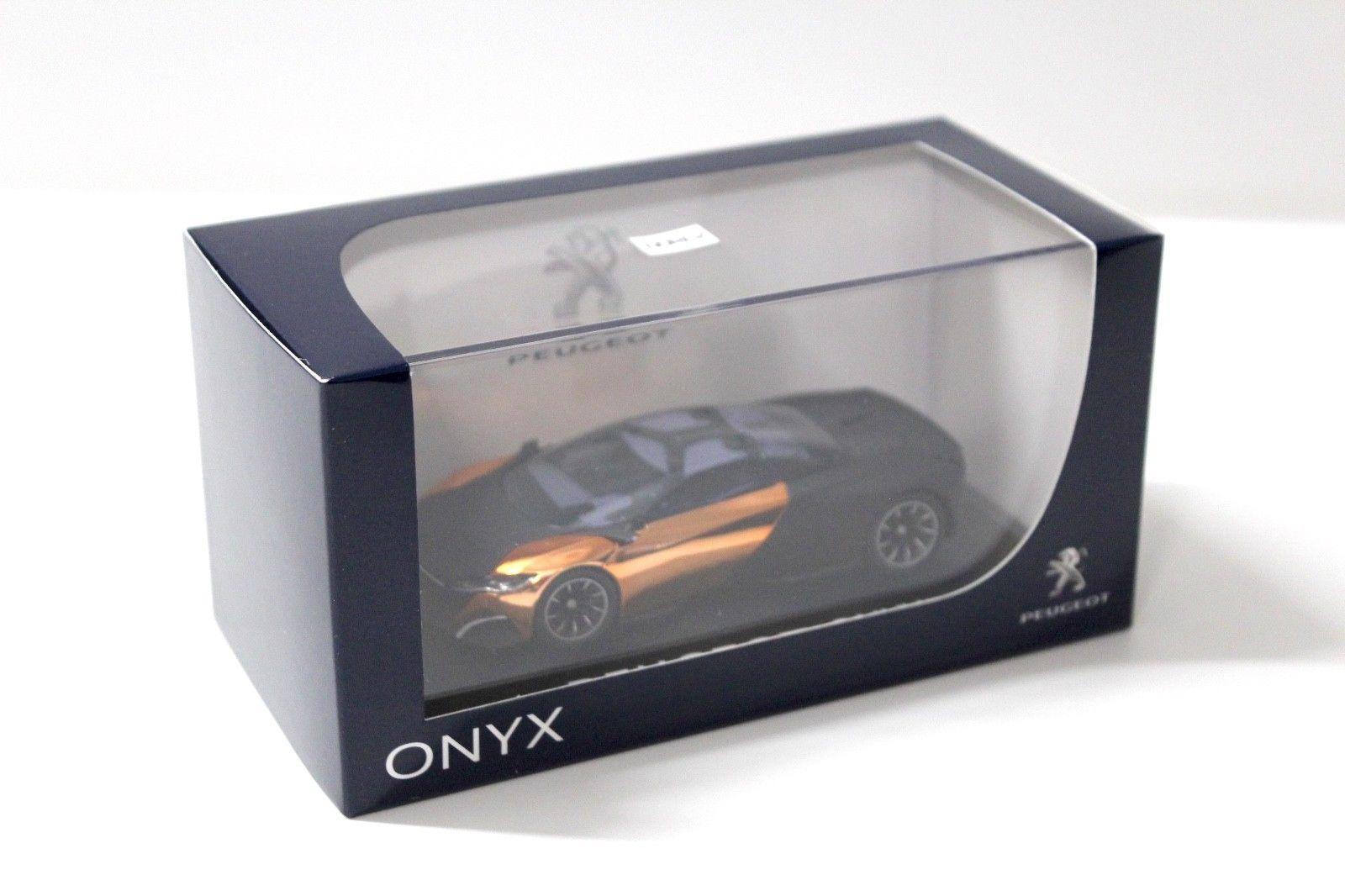 1:43 Norev Peugeot ONYX matt black DEALER VERSION