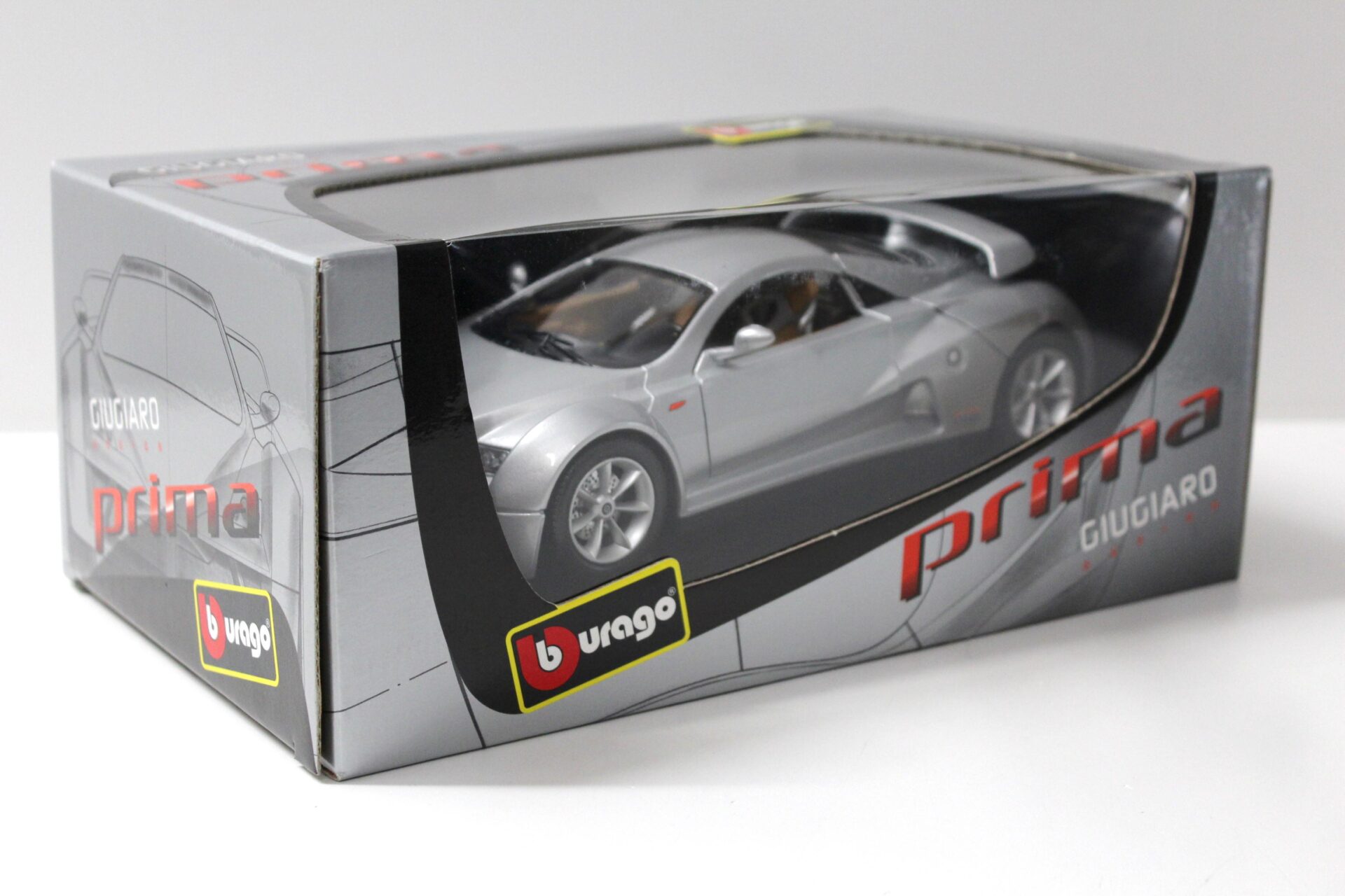 1:18 Bburago Prima Guigiaro Design silver