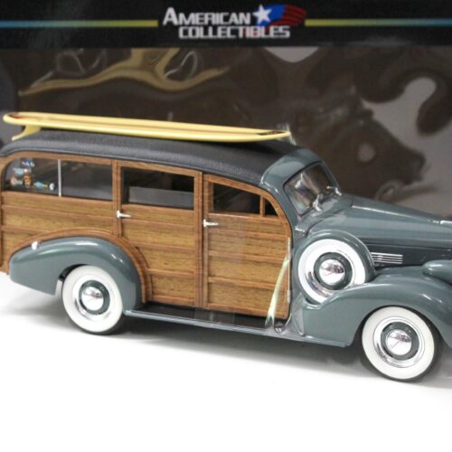 1:18 Sun Star 1939 Chevrolet Woody Surf Wagon Granville grey
