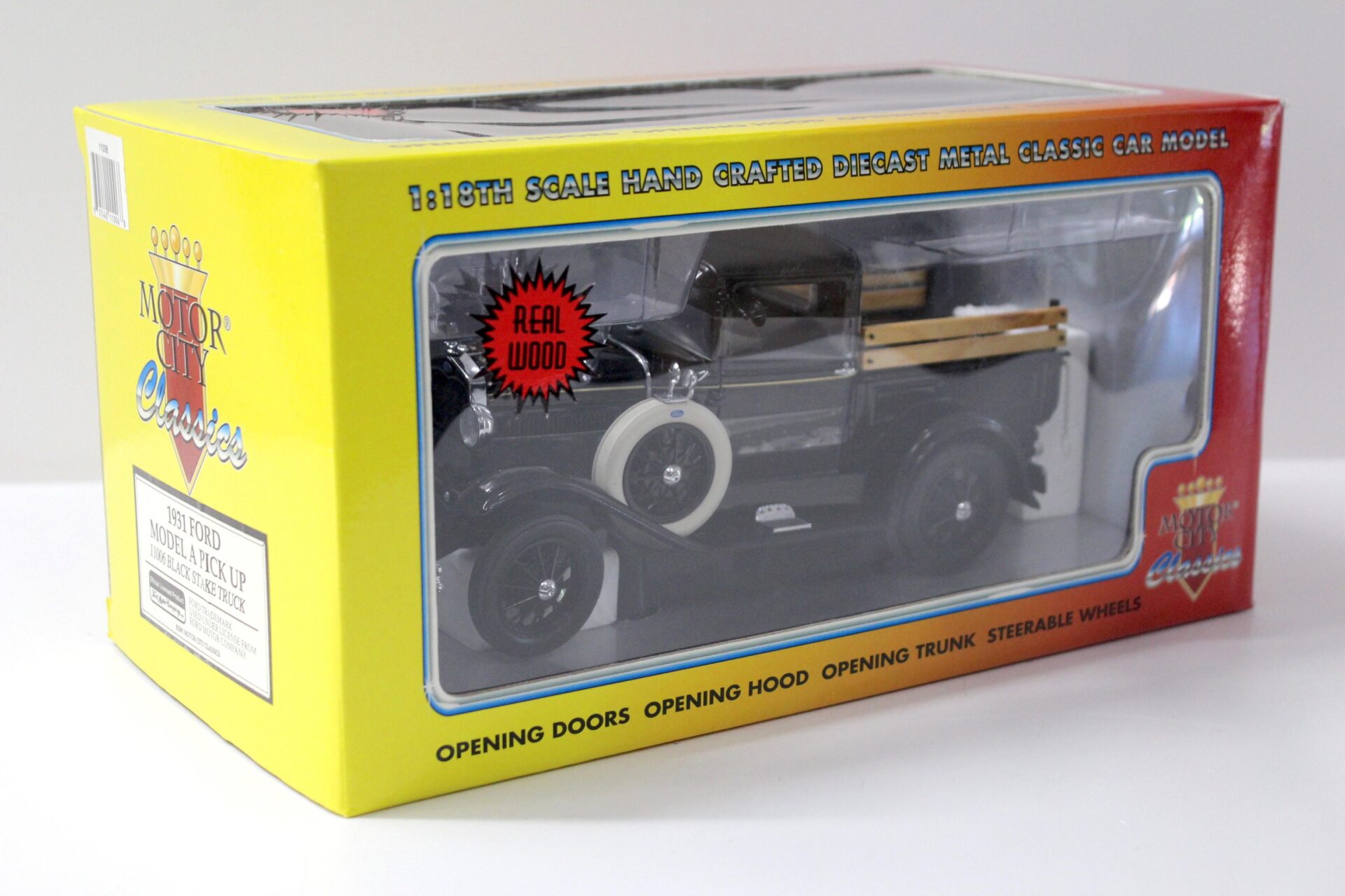 Modèle Réduit 1:18 Ford Pick-up 1931 - Motor City Classics - Rouge - Neuf