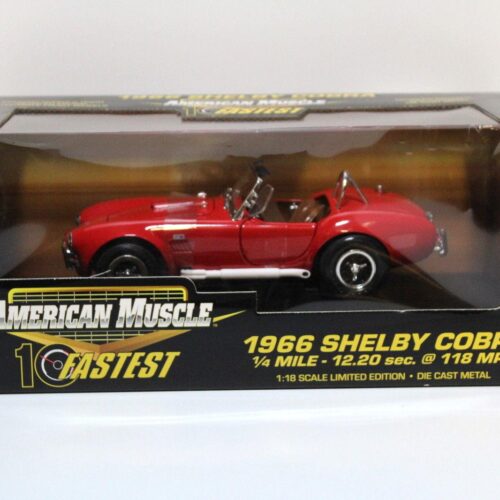 1:18 ERTL Shelby Cobra 1966 1/4 Mile red