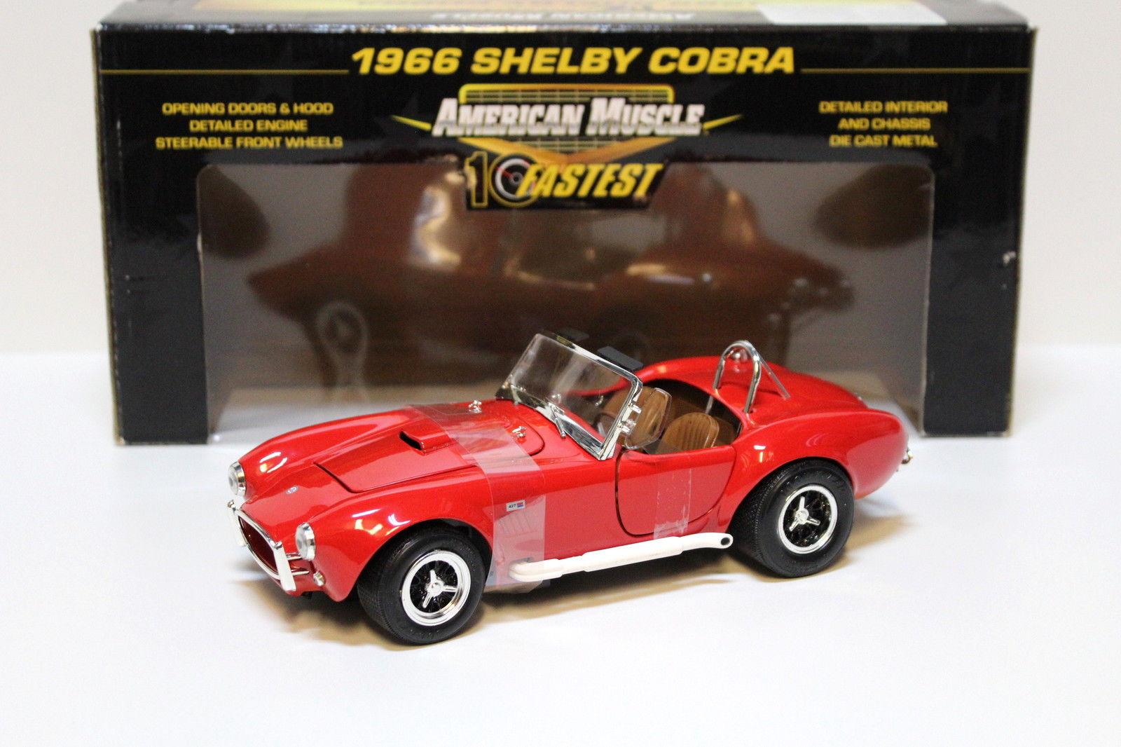 1:18 ERTL Shelby Cobra 1966 1/4 Mile red