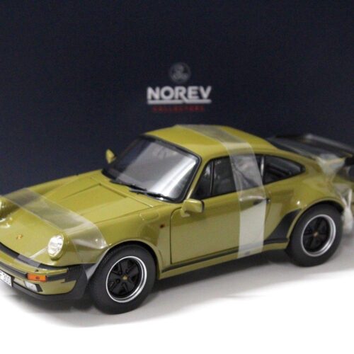 1:18 Norev Porsche 911 Turbo 3.3 Coupe olive green 1977