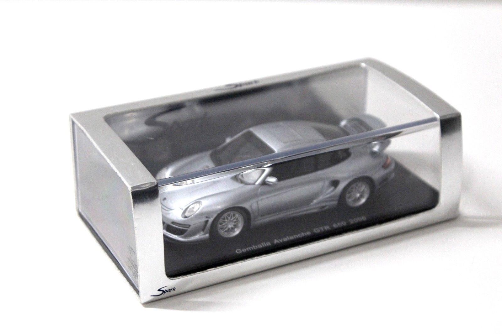 1:43 Spark Gemballa Avalanche GTR 650 silver 2006