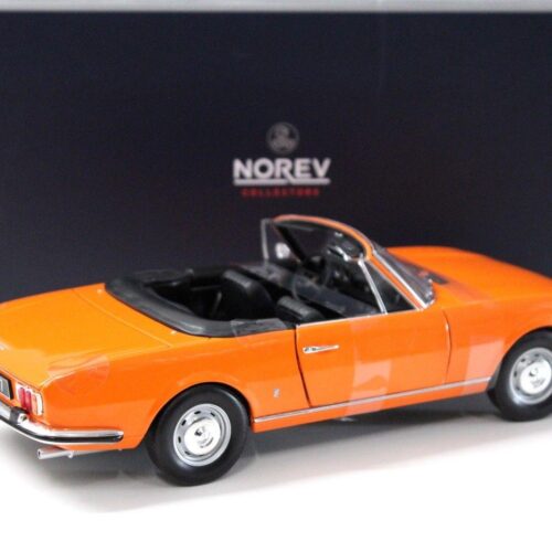 1:18 Norev Peugeot 504 Cabriolet 1969 orange