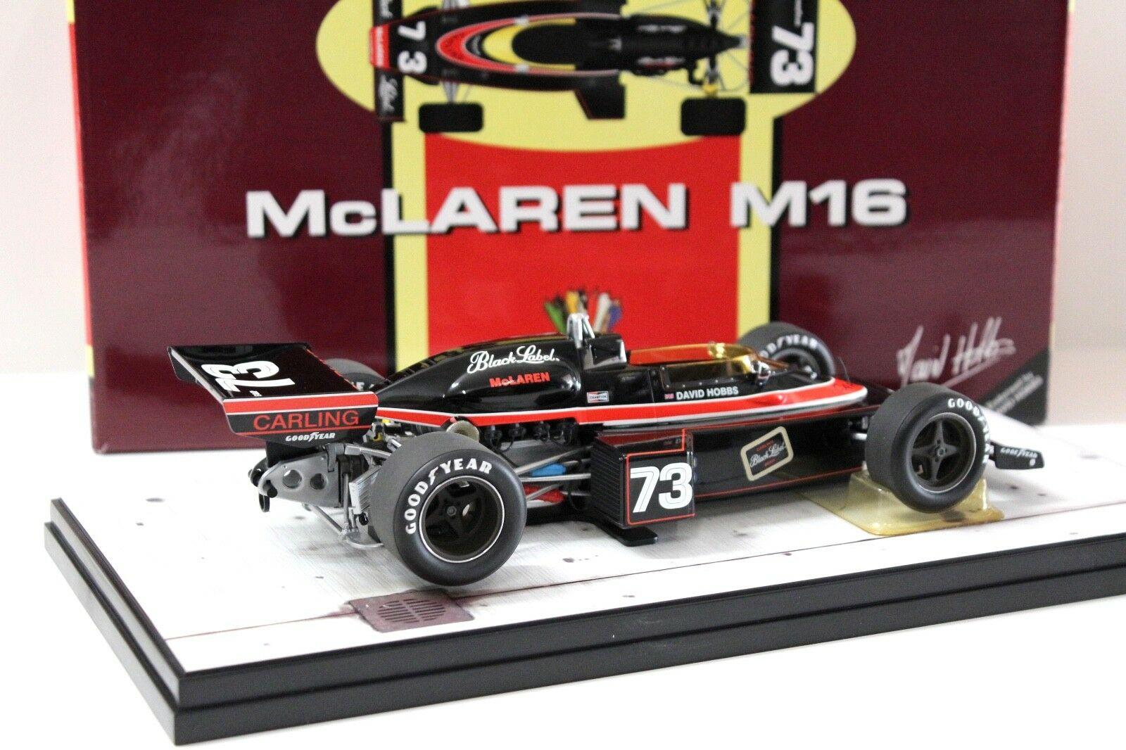 1:18 Carousel1 McLaren M16 Indianapolis 500 black #73