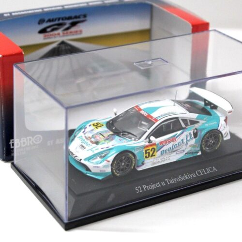 1:43 Ebbro Toyota Celica #52 JGTC 2004 Project u Taiyo #52