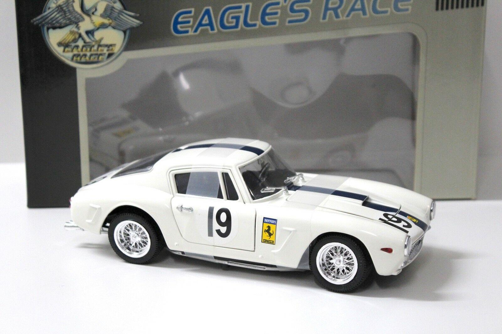 1:18 UH Eagle Ferrari 250 GT Le Mans 1961 white #19