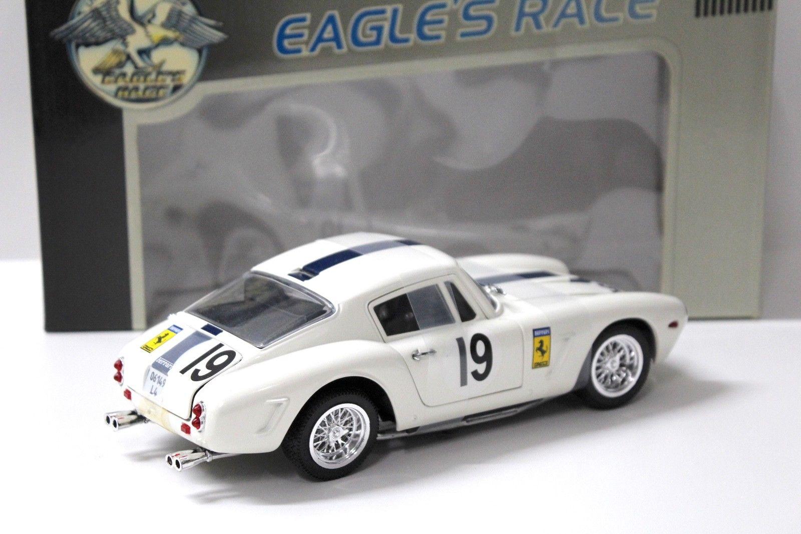 1:18 UH Eagle Ferrari 250 GT Le Mans 1961 white #19
